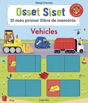OSSET SISET EL MEU PRIMER LLIBRE DE MEMÒRIA VEHICLES | 9788413892641 | DAVIES, BENJI | Llibreria infantil i juvenil