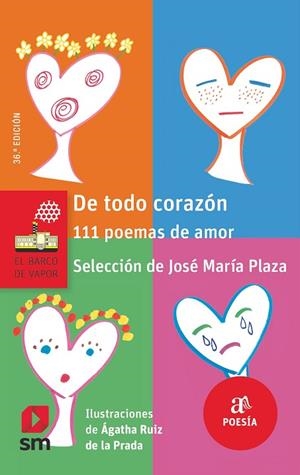 DE TODO CORAZÓN 111 POEMAS DE AMOR | 9788467591583 | VV. AA | Llibreria infantil i juvenil