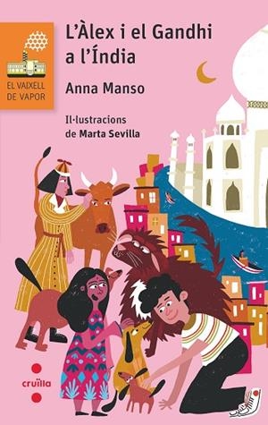 L'ÀLEX I EL GANDHI A L'ÍNDIA | 9788466154246 | MANSO MUNNÉ, ANNA | Llibreria infantil i juvenil