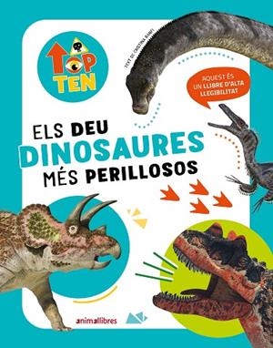 TOP TEN ELS DEU DINOSAURES MÉS PERILLOSOS | 9788419659538 | BANFI, CRISTINA | Llibreria infantil i juvenil