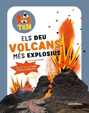TOP TEN ELS DEU VOLCANS MÉS EXPLOSIUS | 9788419659545 | BANFI, CRISTINA | Llibreria infantil i juvenil