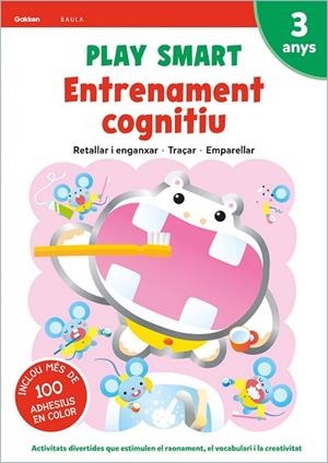 PLAY SMART 3 ANYS ENTRENAMENT COGNITIU QUADERN 1 | 9788447944088 | Llibreria infantil i juvenil