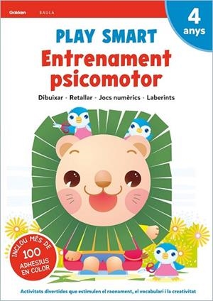 PLAY SMART 4 ANYS ENTRENAMENT PSICOMOTOR QUADERN 1 | 9788447944132 | Llibreria infantil i juvenil