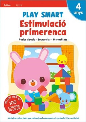 PLAY SMART 4 ANYS ESTIMULACIÓ PRIMERENCA QUADERN 3 | 9788447944156 | Llibreria infantil i juvenil