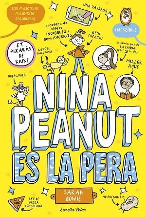NINA PEANUT 1 NINA PEANUT ÉS LA PERA | 9788413899411 | BOWIE, SARAH | Llibreria infantil i juvenil