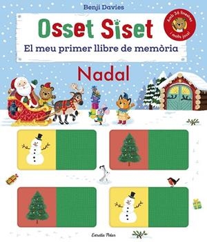 OSSET SISET EL MEU PRIMER LLIBRE DE MEMÒRIA NADAL | 9788413898292 | DAVIES, BENJI | Llibreria infantil i juvenil
