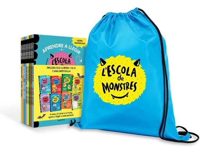 APRENDRE A LLEGIR A L'ESCOLA DE MONSTRES - PACK AMB ELS LLIBRES 1-8 (INCLOU UN R | 9788410395749 | RIPPIN, SALLY | Llibreria infantil i juvenil