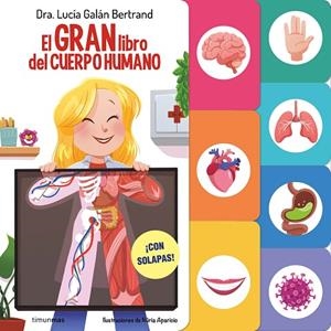 EL GRAN LIBRO DEL CUERPO HUMANO | 9788408291589 | GALÁN BERTRAND, LUCÍA | Llibreria infantil i juvenil