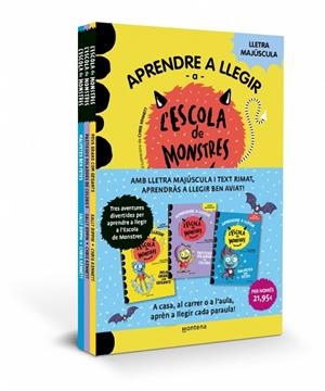 APRENDRE A LLEGIR A L'ESCOLA DE MONSTRES - PACK AMB ELS LLIBRES 4, 5 I 6 | 9788410298675 | RIPPIN, SALLY | Llibreria infantil i juvenil