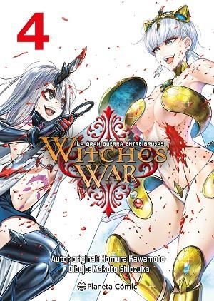 WITCHES WAR: LA GRAN GUERRA ENTRE BRUJAS Nº 04 | 9788411612586 | KAWAMOTO, HOMURA/SHIOZUKA, MAKOTO