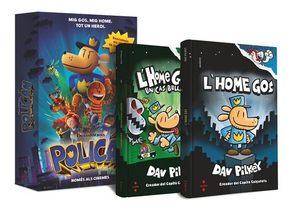 PACK L'HOME GOS 1 I 2 | 9788466158701 | PILKEY, DAV | Llibreria infantil i juvenil