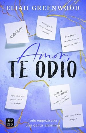 AMOR TE ODIO | 9788408298151 | GREENWOOD, ELIAH | Llibreria infantil i juvenil