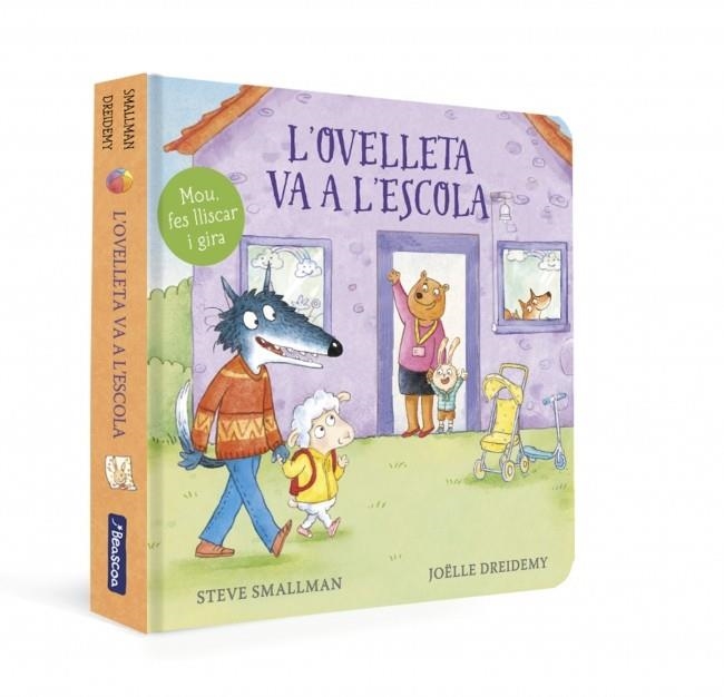 L'OVELLETA VA A L'ESCOLA ( L'OVELLETA QUE VA VENIR A SOPAR. LLIBRE DE CARTRÓ ) | 9788448869373 | SMALLMAN, STEVE/DREIDEMY, JÖELLE