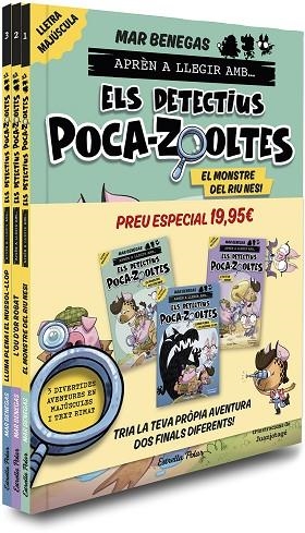 PACK APRÈN A LLEGIR AMB... ELS DETECTIUS POCA-ZOOLTES ! 1,2 I 3 | 9791387519438 | BENEGAS, MAR | Llibreria infantil i juvenil
