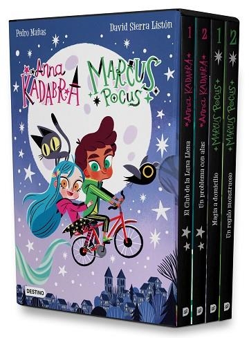 ESTUCHE ANNA KADABRA Y MARCUS POCUS | 9788408278818 | MAÑAS, PEDRO/SIERRA LISTÓN, DAVID | Llibreria infantil i juvenil