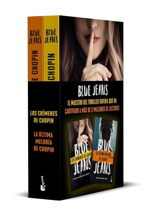 PACK LOS CRÍMENES DE CHOPIN + LA ÚLTIMA MELODÍA DE CHOPIN | 9788408285267 | BLUE JEANS | Llibreria infantil i juvenil