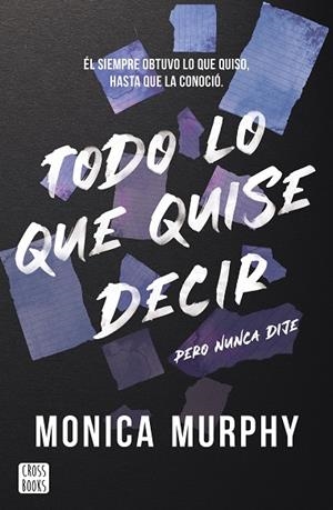 TODO LO QUE QUISE DECIR PERO NUNCA DIJE | 9788408300793 | MURPHY, MONICA | Llibreria infantil i juvenil