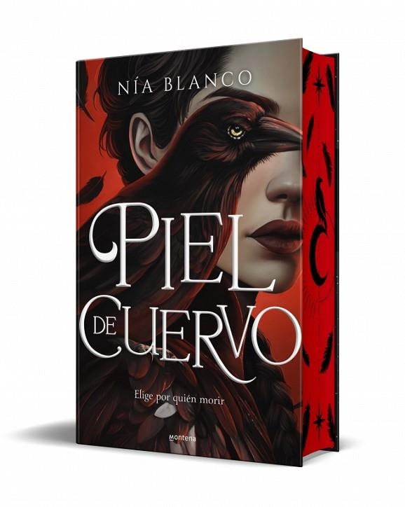 PIEL DE CUERVO ( EDICIÓN ESPECIAL CON CANTOS TINTADOS ) | 9788410396111 | BLANCO (@MIKIGAIBLOG), NÍA