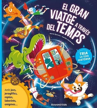 EL GRAN VIATGE A TREVÉS DEL TEMPS | 9788412979732 | ÉPARVIER, HERVÉ/ MAUBORGNE, AURELIE | Llibreria infantil i juvenil