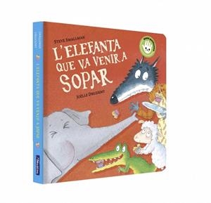 L'ELEFANTA QUE VA VENIR A SOPAR ( L'OVELLETA QUE VA VENIR A SOPAR. LLIBRE DE CARTRÓ ) | 9788448869922 | SMALLMAN, STEVE/DREIDEMY, JÖELLE | Llibreria infantil i juvenil