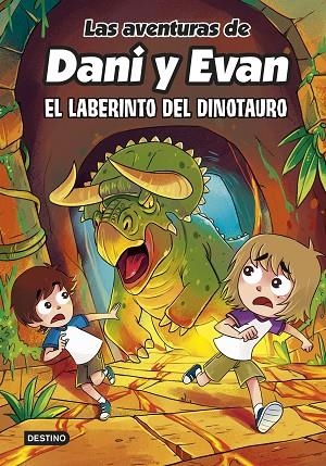 LAS AVENTURAS DE DANI Y EVAN 12 EL LABERINTO DEL DINOTAURO | 9788408304845 | LAS AVENTURAS DE DANI Y EVAN | Llibreria infantil i juvenil