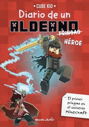 MINECRAFT DIARIO DE UN ALDEANO PRINGAO HÉROE | 9788408305125 | CUBE KID | Llibreria infantil i juvenil