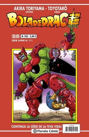 BOLA DE DRAC SERIE VERMELLA Nº 322 | 9788411619318 | TORIYAMA, AKIRA/TOYOTARÔ | Llibreria infantil i juvenil