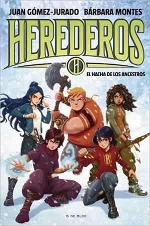 HEREDEROS ( DEL UNIVERSO AMANDA BLACK ) 4 EL HACHA DE LOS ANCESTROS | 9788419910998 | GÓMEZ-JURADO, JUAN/MONTES, BÁRBARA | Llibreria infantil i juvenil